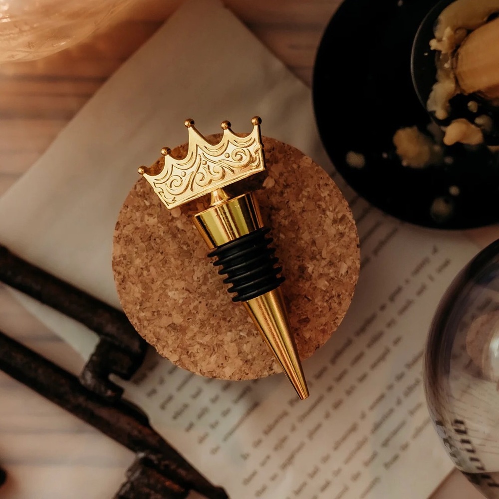 The Bookish Box Four Horseman Wine Stopper